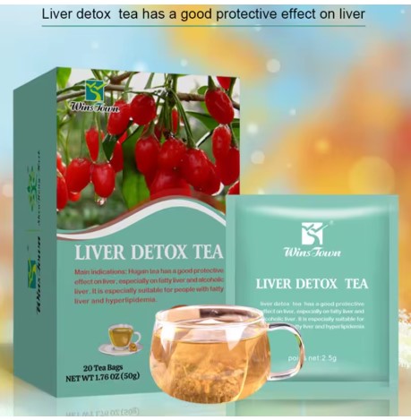 Liver Detox Tea: Clearing Blood Sugar Lipid, Lowering Lungs Moisture
