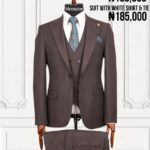 Premium 3-Piece Suit Coffee Brown – Timeless Elegance, Confidence & Style