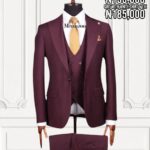 Purple Maroon Timeless 3-Piece Design