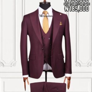 Purple Maroon Timeless 3-Piece Design