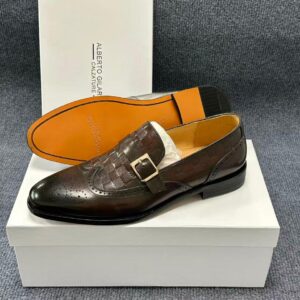 Alberto Gilardino Brown – Luxury Handcrafted Dress Shoes