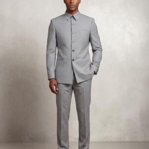 Grey Safari Suit – Modern Elegance, Comfort & Confidence