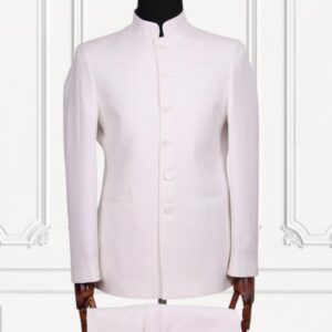 White Safari Suit – Modern Elegance, Comfort & Confidence