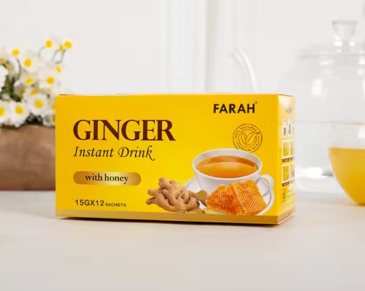 Farah Ginger Instant Drink – Natural Support for Blood Pressure & Wellness