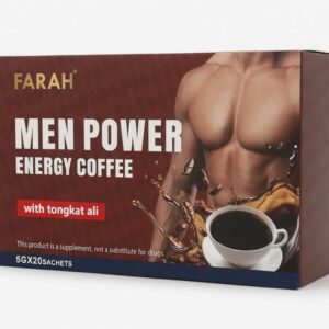Farah Men Power Energy Coffee with Tongkat Ali – Boost Stamina, Vitality & Performance